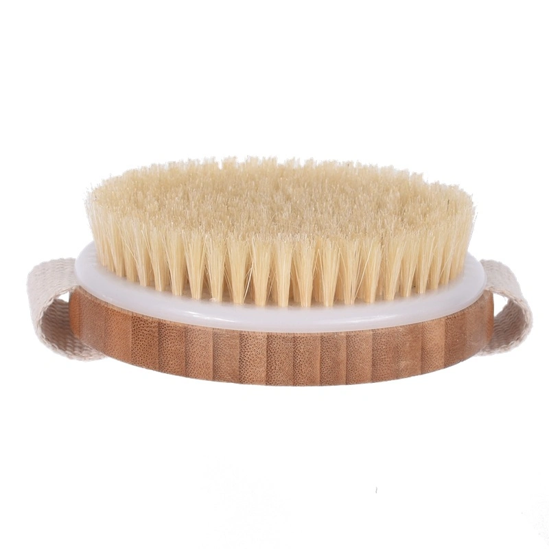 Bathroom Ware 11cm Round Head Bath Brush for Body Clean