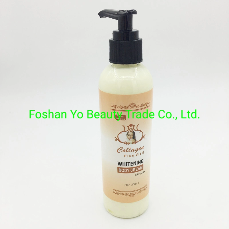 Super Collagen Whitening Body Beaching Lotion with Good Price 200ml