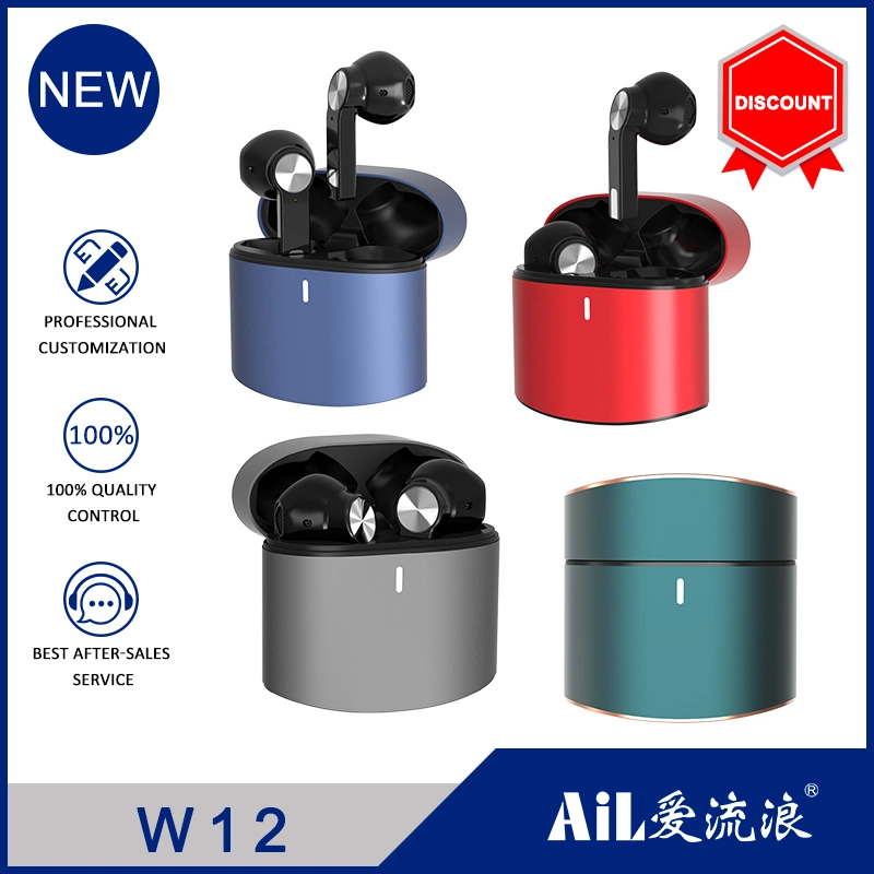 New Arrivals Bt 5.0 Mini Stereo Sound Wireless Earphone Tws Sport Headphone in-Ear Headset