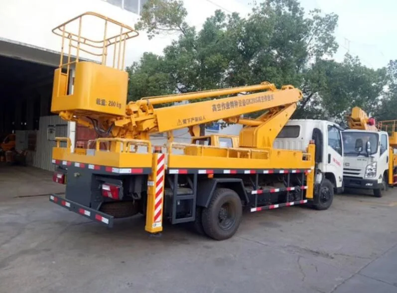 China Jmc 19 21 22 Meters Telescopic Boom Working Truck, Man Lifting Truck