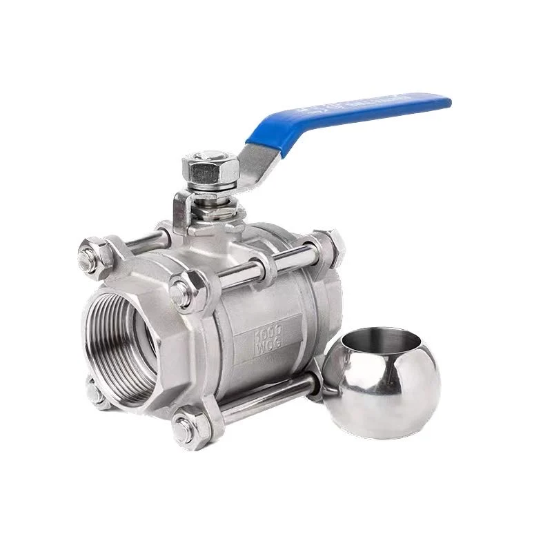 Stainless Steel 3PC Ball Valve Original Factory Butt Welding Thread Socket Weld