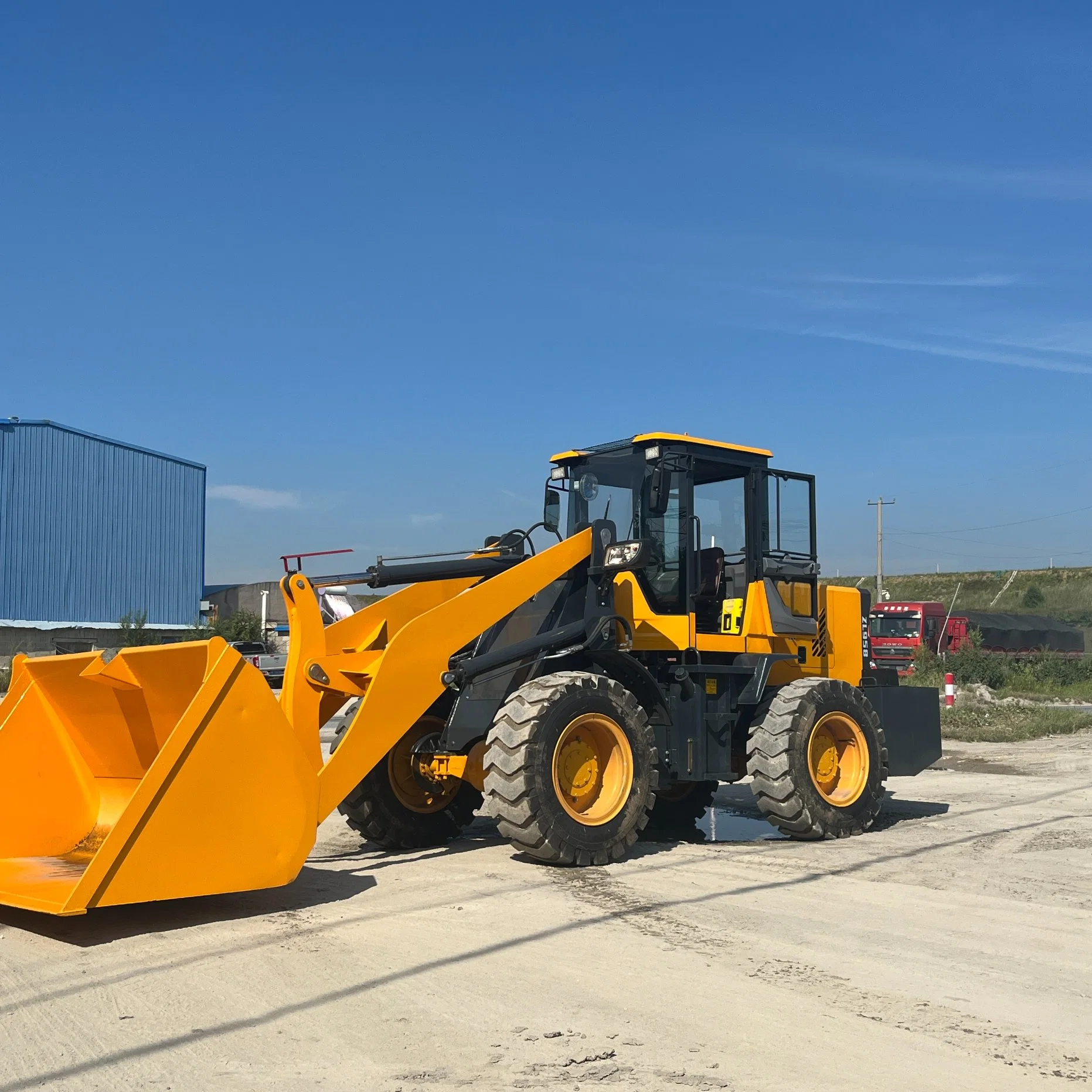 China Customization Cheap CE 4WD Frontend / Compact / Radlader / Payloader / Bucket Loader mit Befestigung Für Baumaschinen