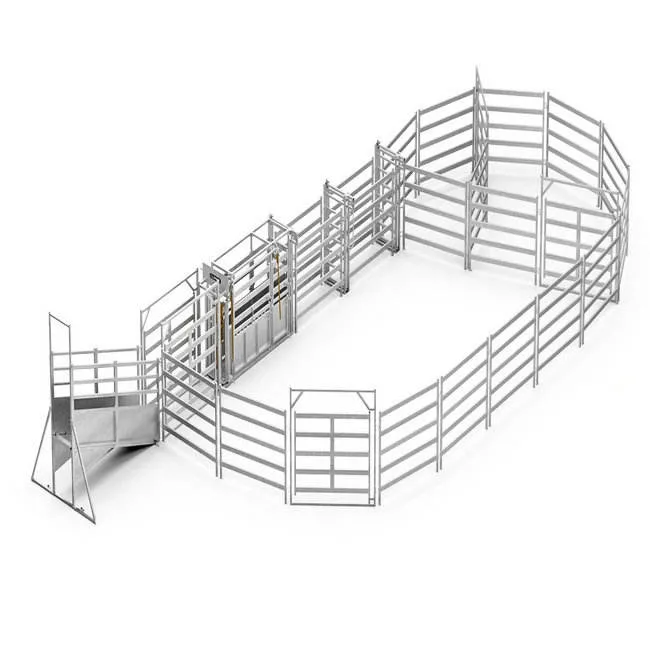 Paneles de cercado de metal portátiles de oveja y cabra soldados galvanizados