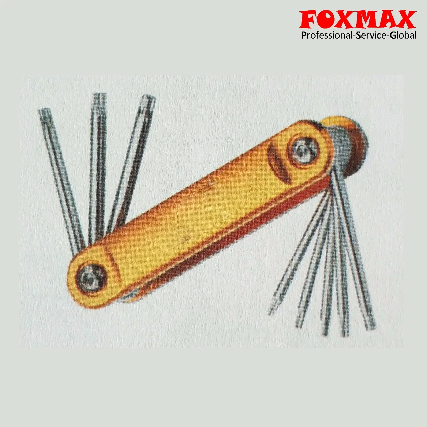 8PCS Aluminium Folding Torx Key Set (HK-043)