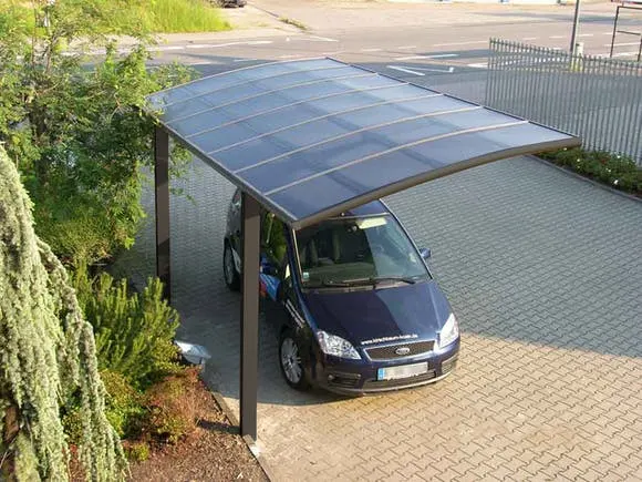 Sun Shelter Car Garages, Canopies & Grey Metal Shading Carports Frames