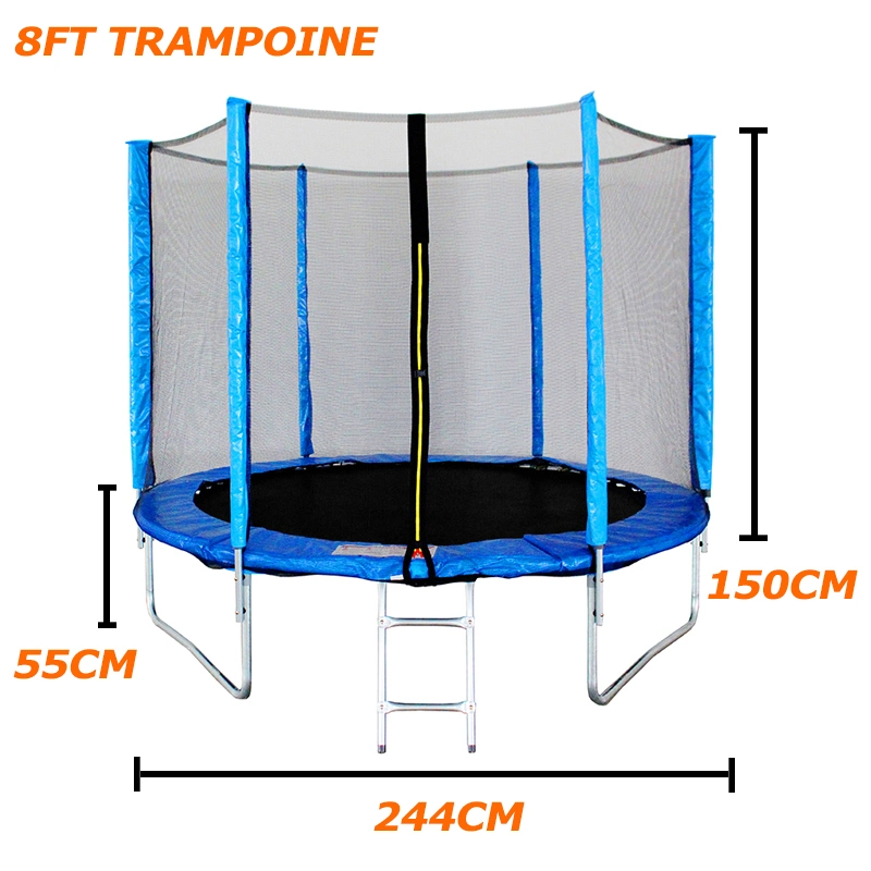 6ft 8ft 10ft 12ft 14ft Sicherheit Kinder Trampolin Bounce Board Outdoor Fitness Trampolin Adultos