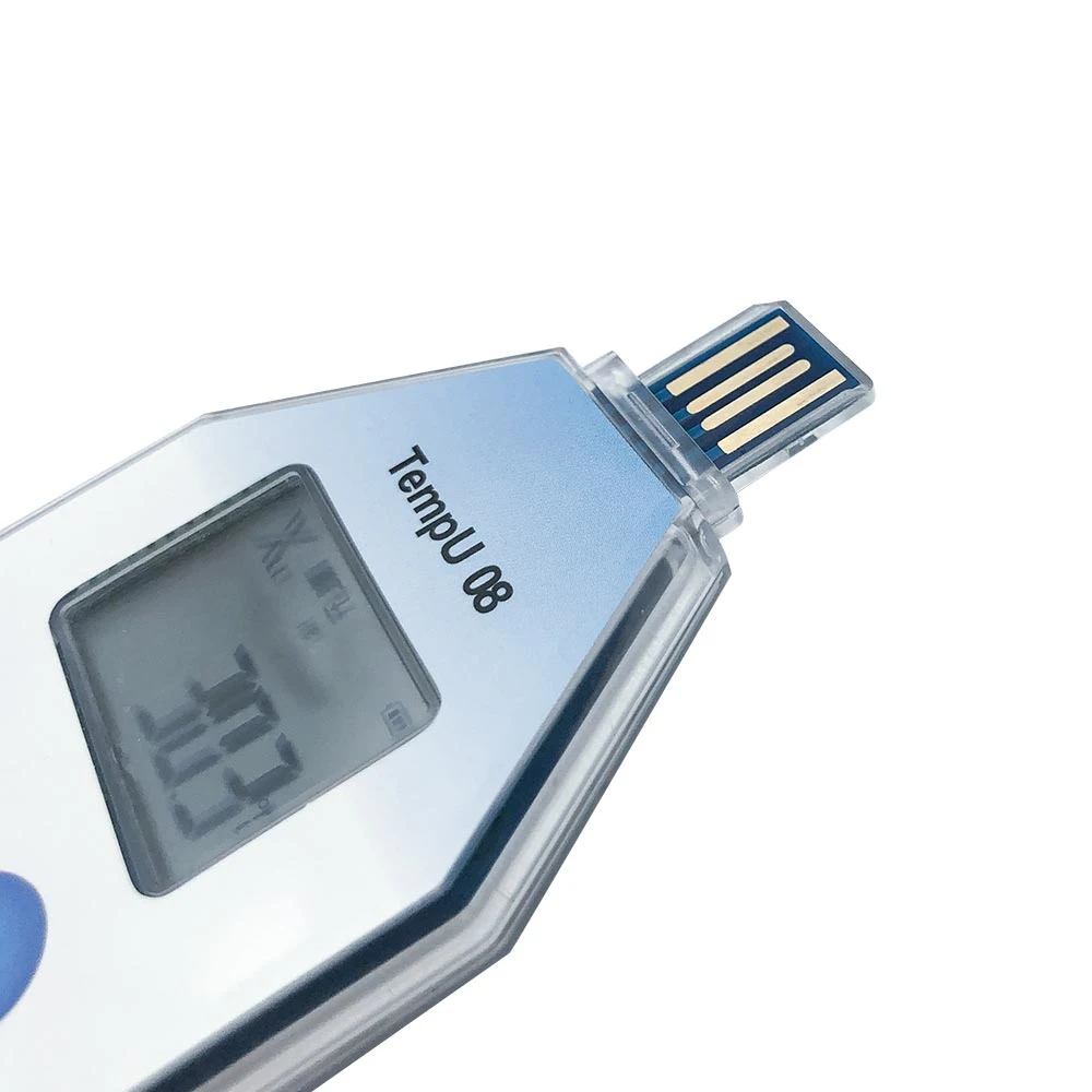 Tzone USB Thermometer Recorder 32000 Points Disposable Temperature Data Logger for 30 60 90 Days