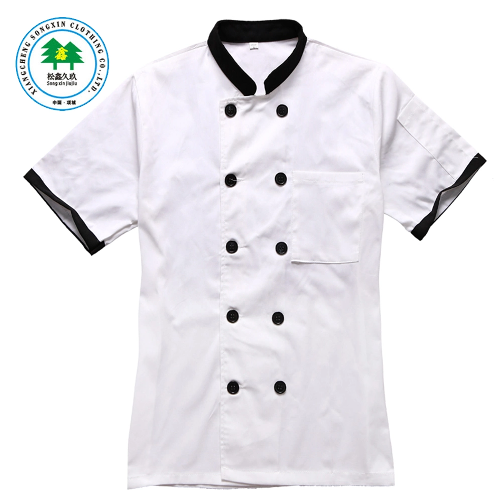 Cheap Hotel Restaurant Chef Coat Chef Uniform Jacket Shirt