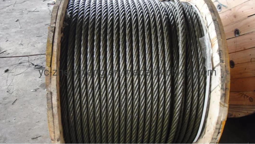 El cable negro Non-Roating cuerda untar el aceite Made in China