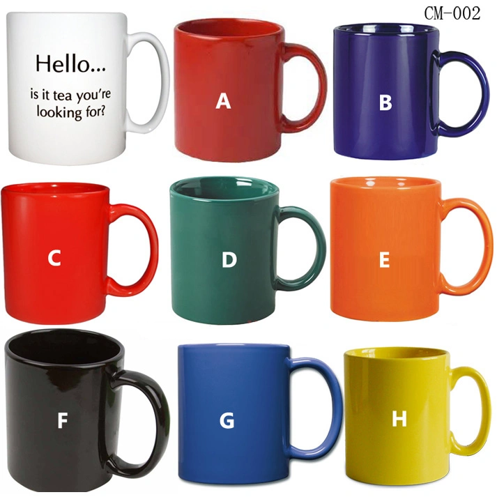 Promotional Wholesale/Supplier Cheap Colorful Ceramic Color Change Mug