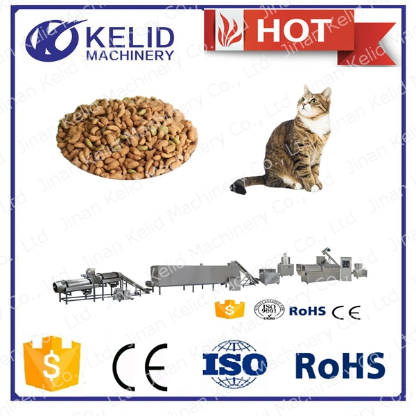 High Capacity Pet Dog Cat Food Extruder Extrusion Processing Manufacturing Machine