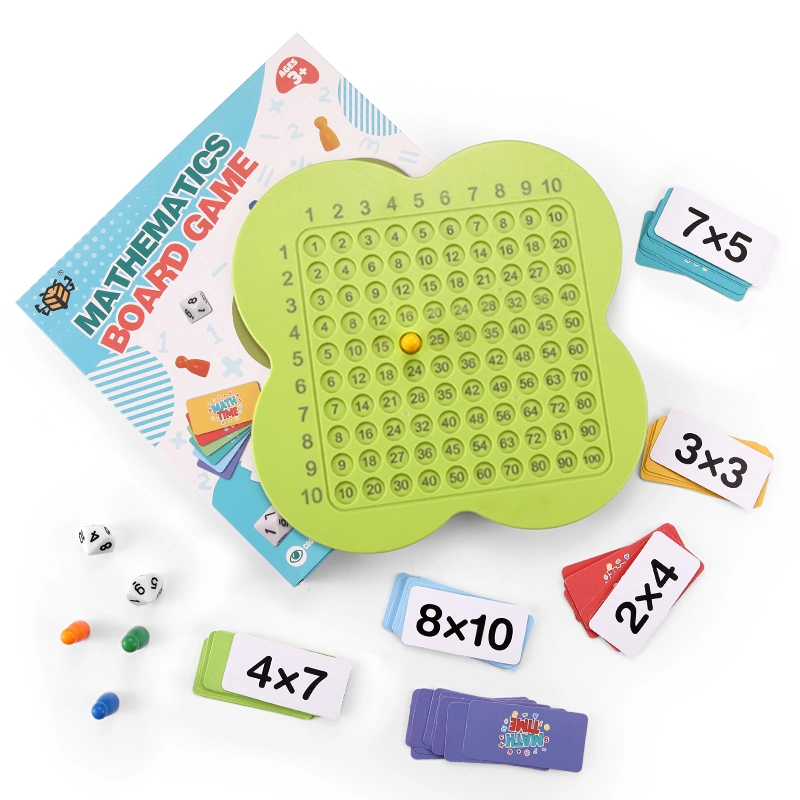 Multiplikation Spielbrett /Mathematik Lernspiel /Lernspiel für Kinder