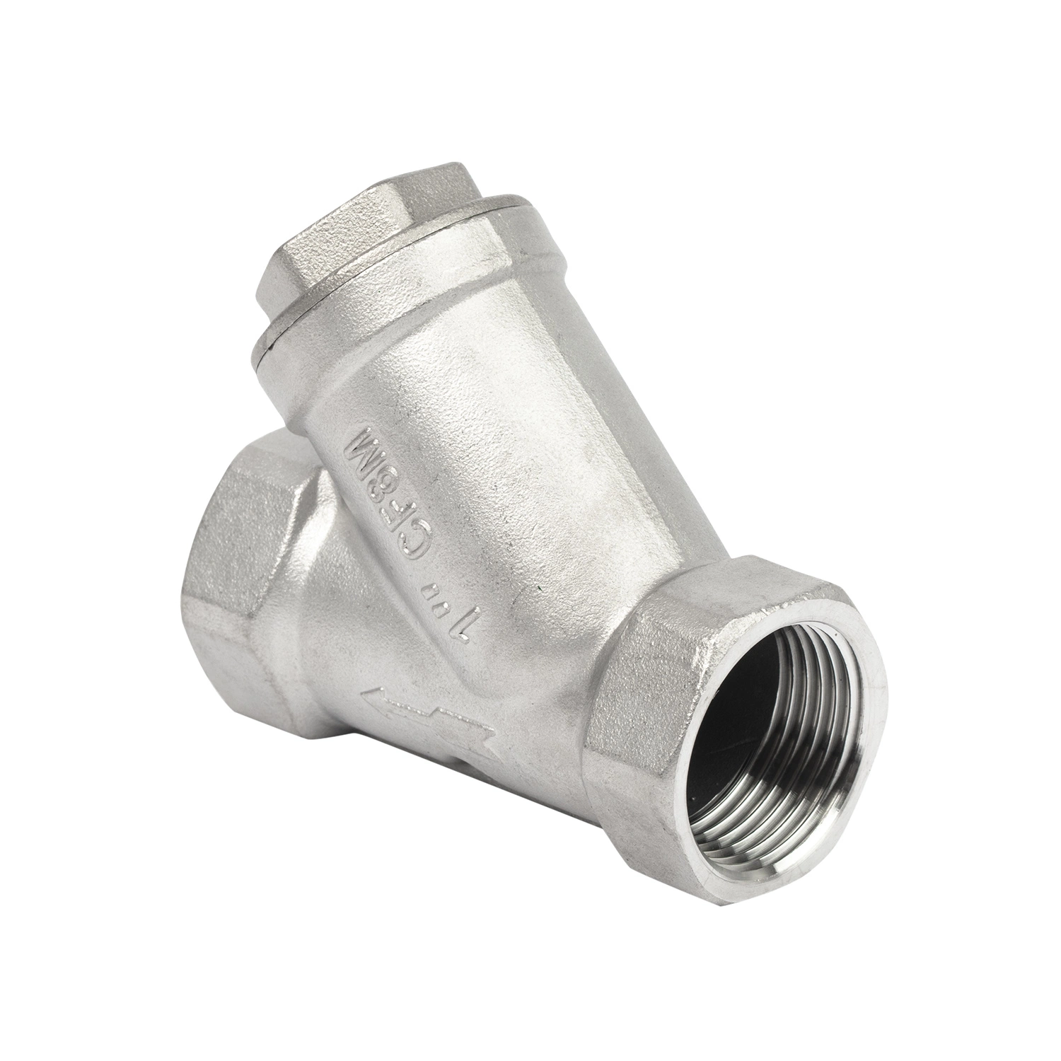 1/2"-3" Edelstahl Y-Sieb Haushaltsfilter mit Gewinde für Industrieventile Und Wasserleitungen