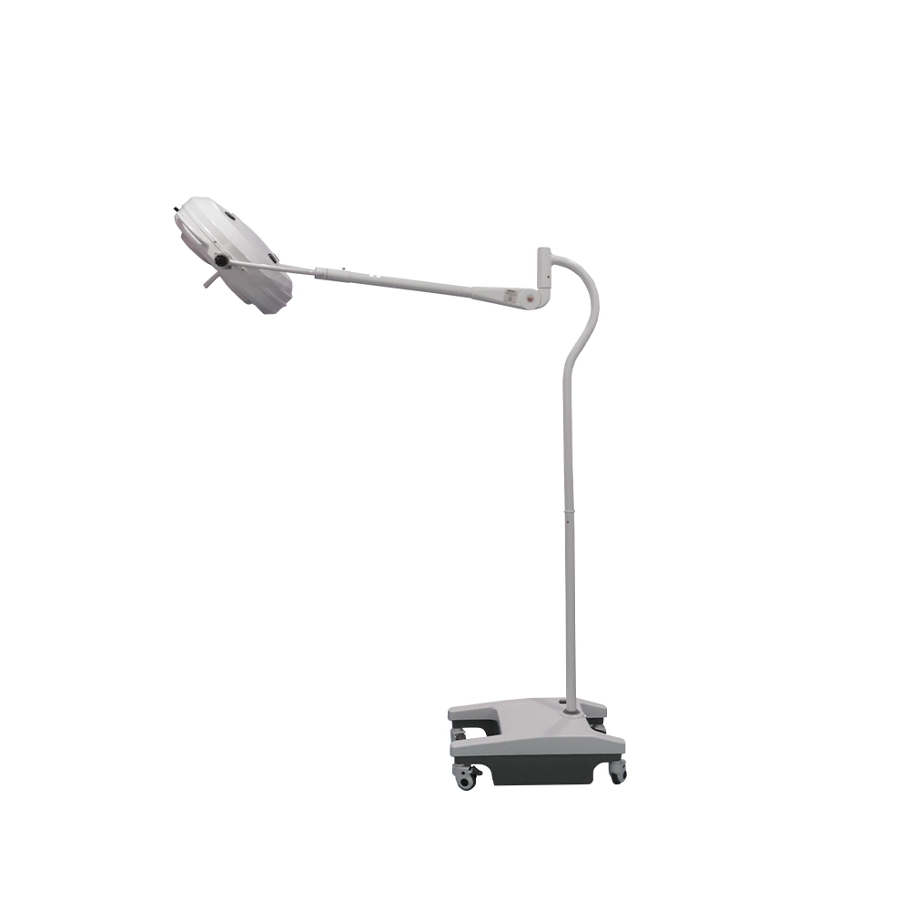 Adjustable High-End Mobile Operating Exam Light with Balanced Arm LED Floor Type Surgical Lamp with Factory Price