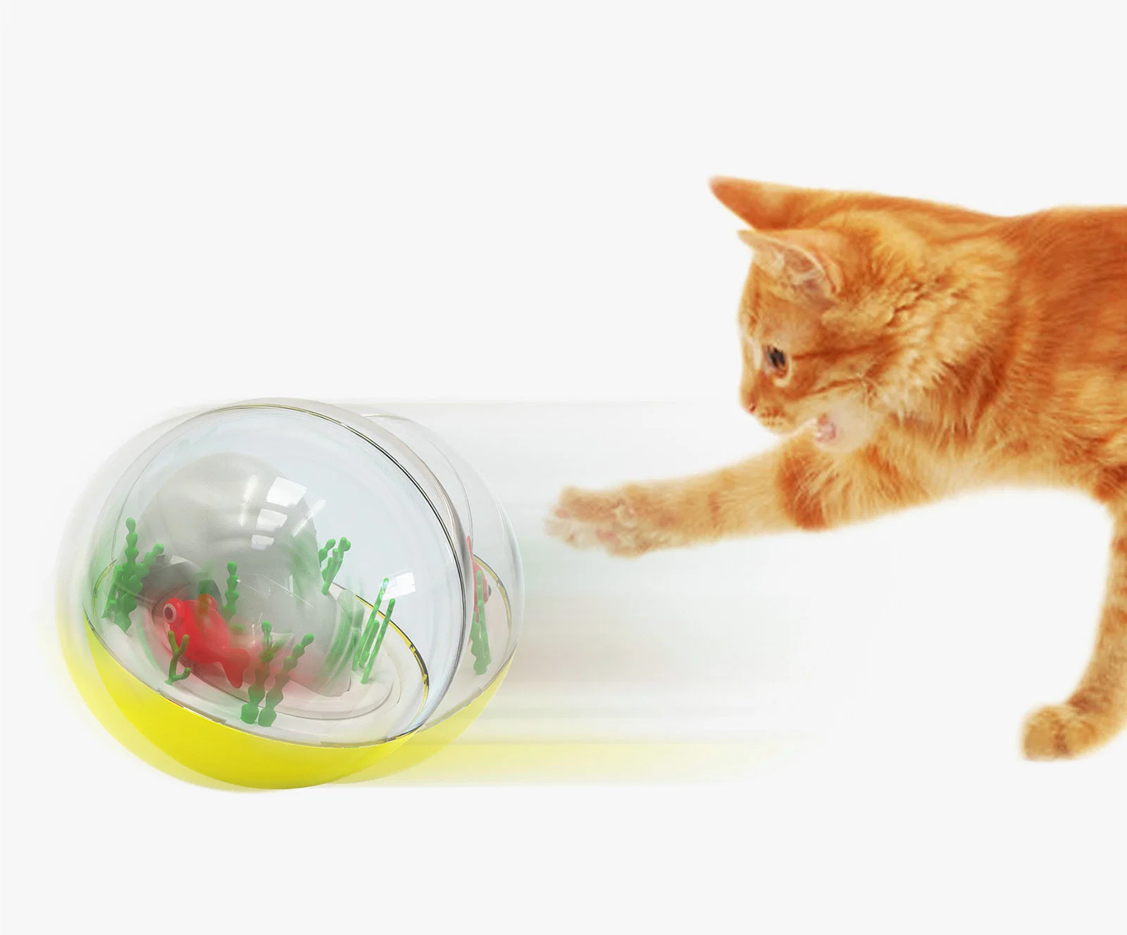 Multifunctional Cats Tumbler Electric Fish Ocean Ball Esg18691