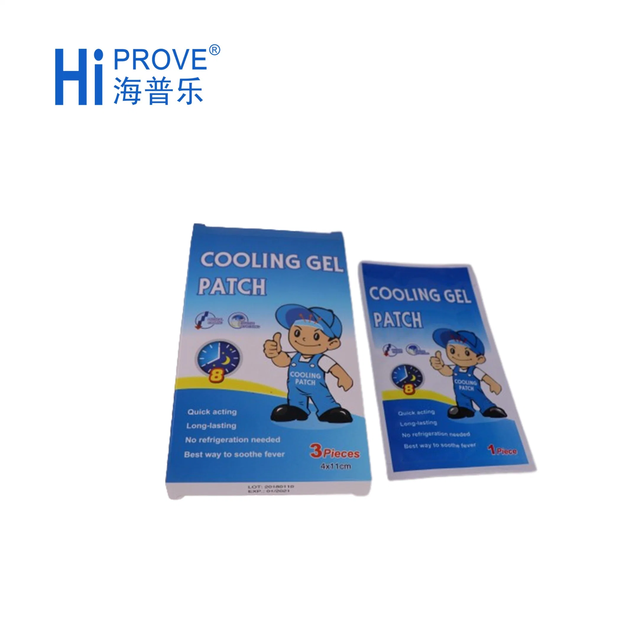 Cool-Kid Gel Cooling Patch Reusable Pain Relief Cooling Gel Patch