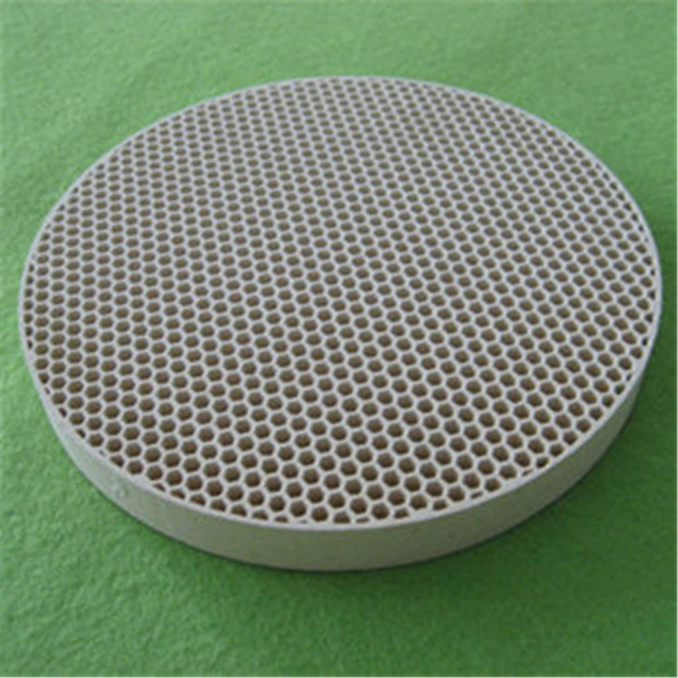 High Temperature Hexagon Holes Cordierite Honeycomb Ceramic Heat Exchanger Monolith Blocks for Air Condition System