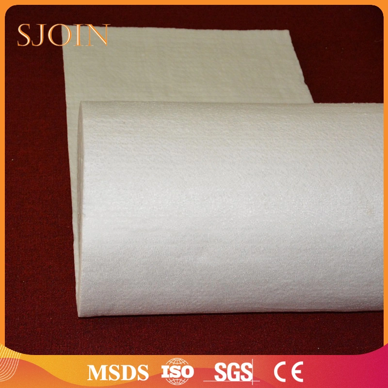 Factory Price 1260 Degree Refractory Alumina Silicate Needle Ceramic Fibre Blanket 50mm Ceramic Fiber Insulation Blanket