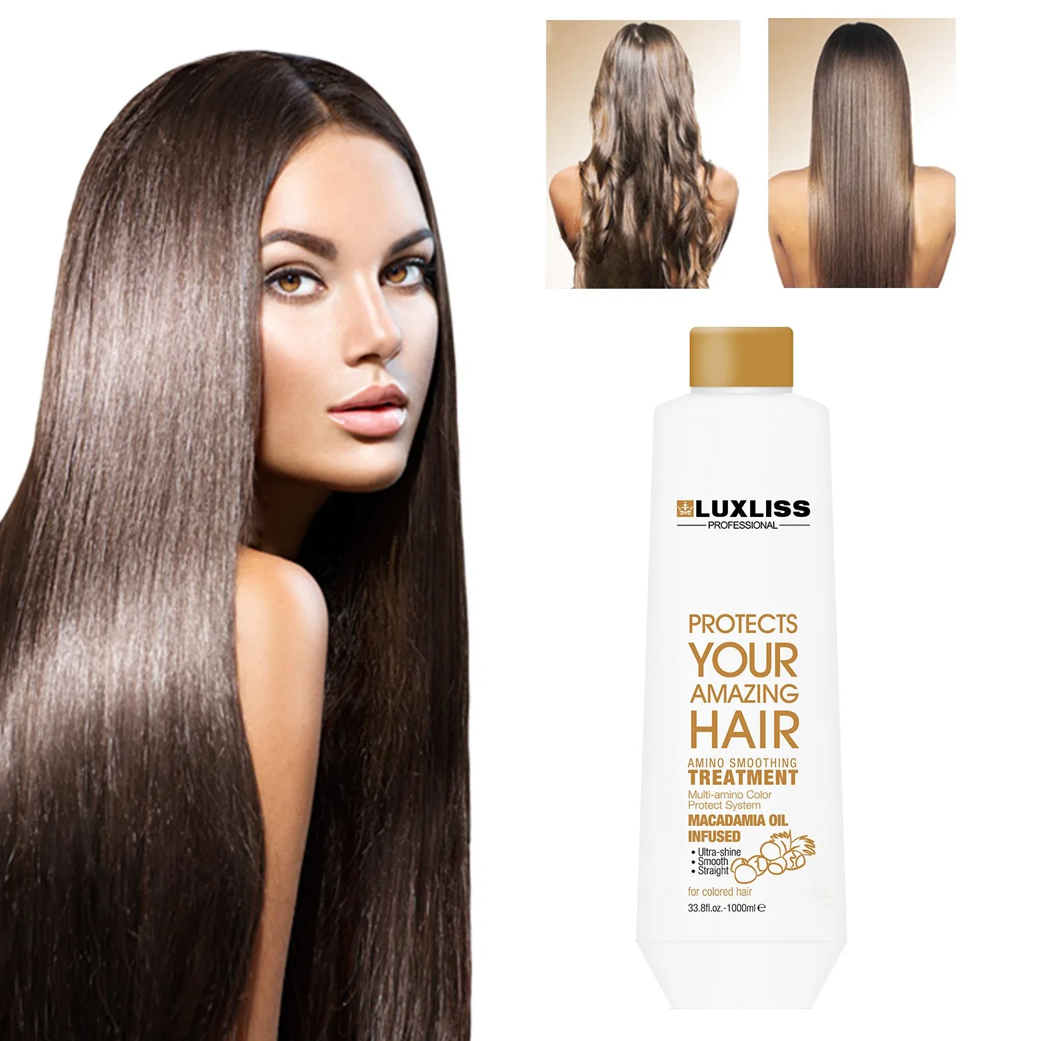 Luxliss Silky Soft Smoothing Hair Treatment with Keratin