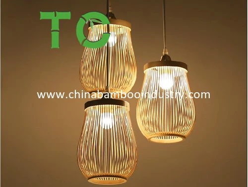 Cheap Price Bamboo Pendant Light Wove Lantern Retro Gourd Ceiling Light Pendants Fixture Hanging Lighting