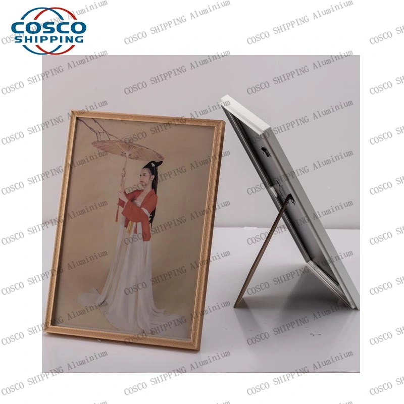 OEM Aluminum Extrusion Picture Frame with Color Anodizing (ISO9001: 2015&RoHS certificated) Basic Customization