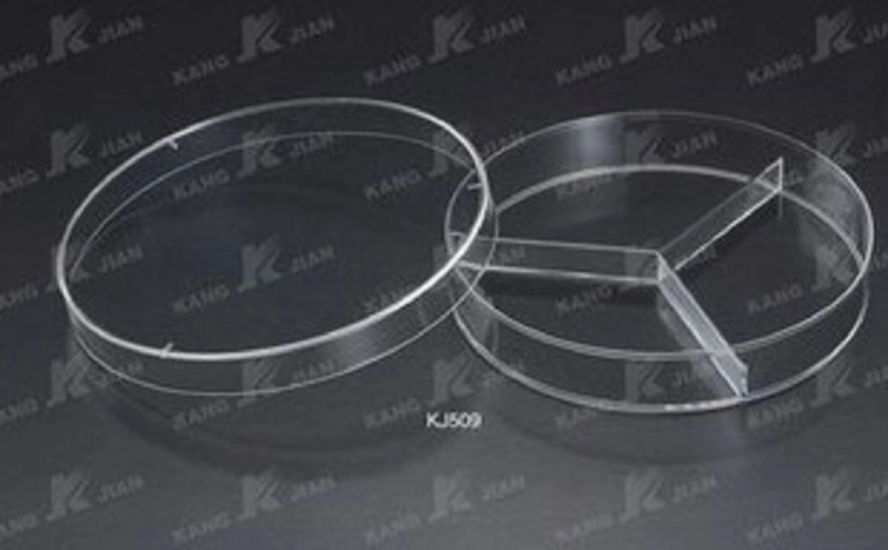 90mm Disposable Plastic Petri Dish with CE and ISO