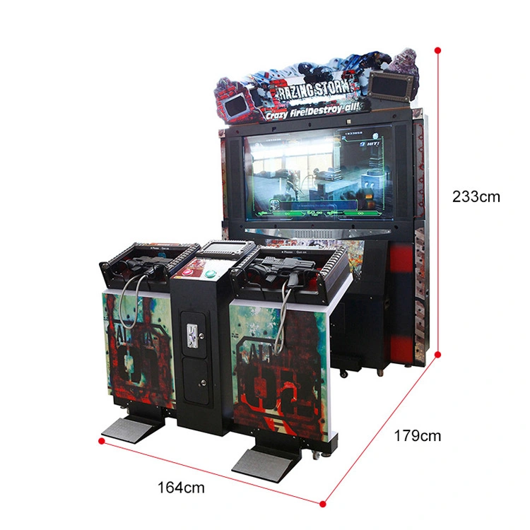 Finish Destroying Attack Machine Gun Game Arcade Simulator Shooting Machine Video Game Arcade Equipment Arcade Machine