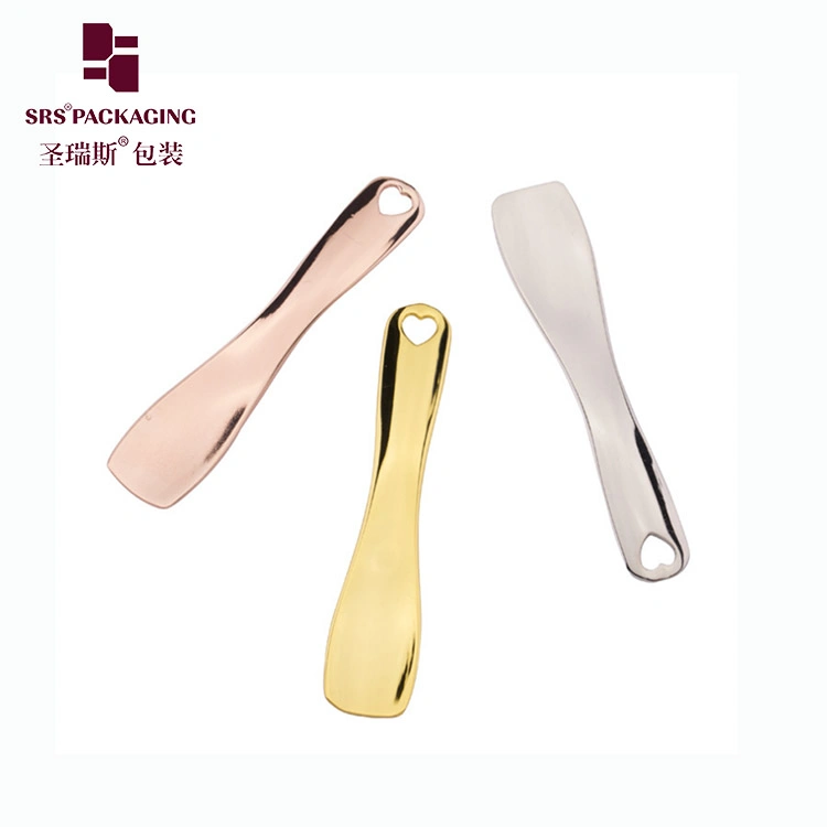 Stainless Metal Cosmetics Spatula Cream Beauty Scoop for Face Mask