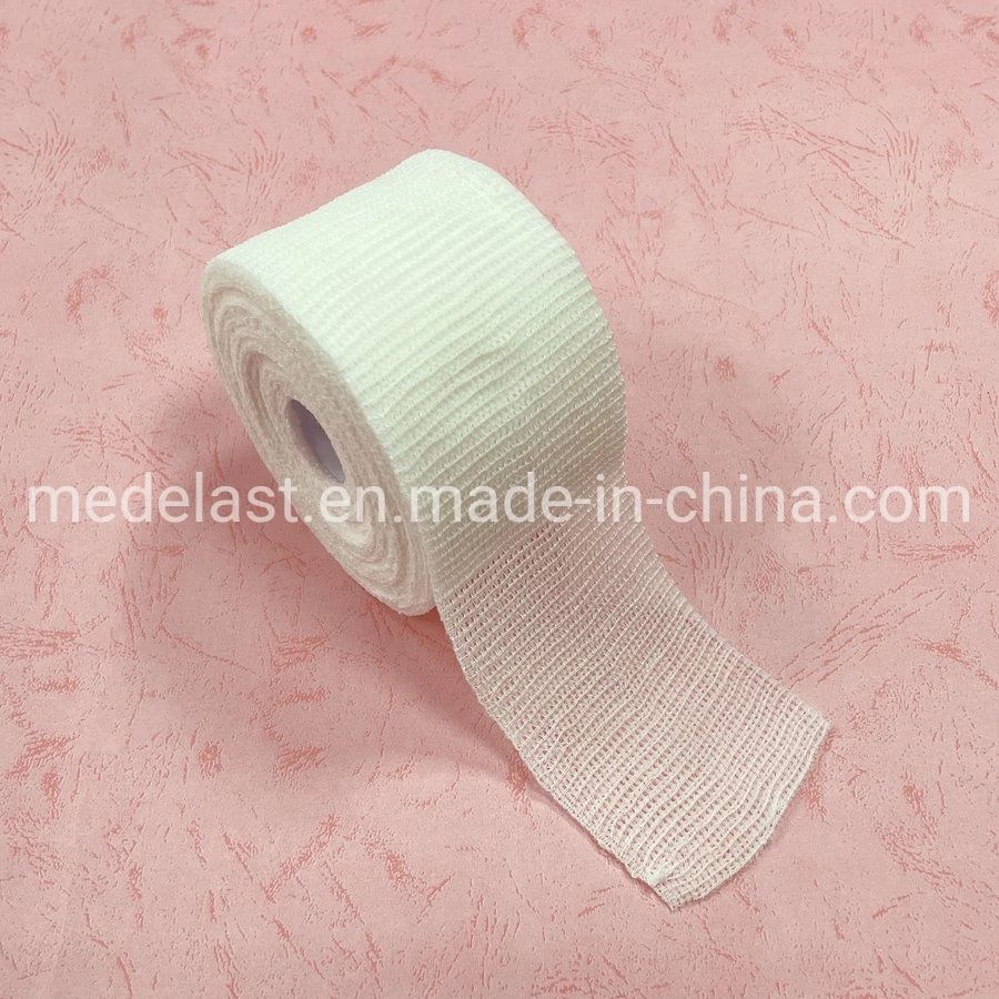 White Cohesive Conforming Bandage Elastic Self-Adhesive PBT Bandage