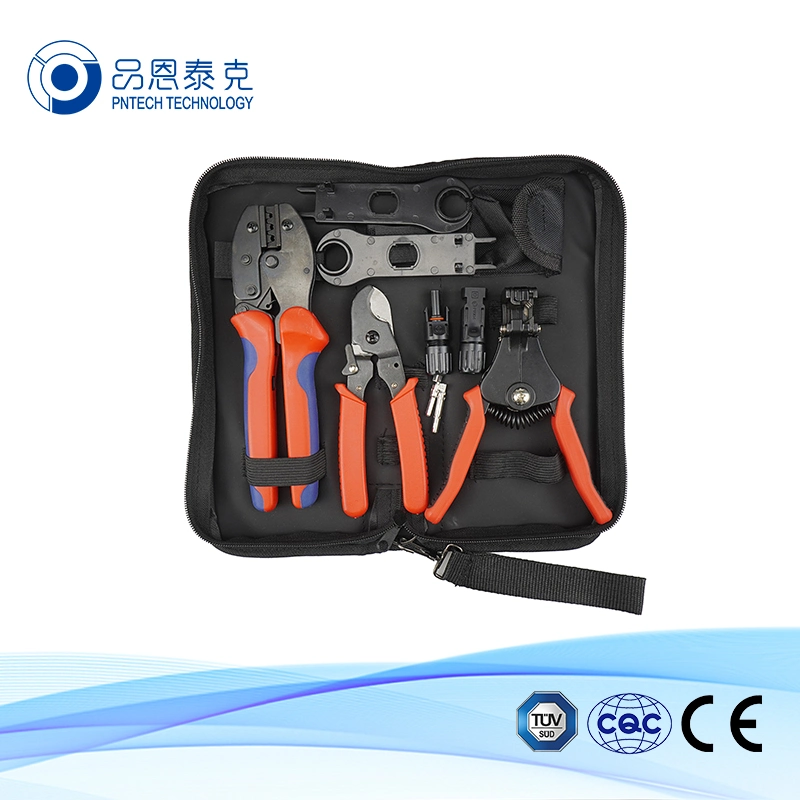 Waterproof Pntech Solar Tool Kit C4K-D with Small Crimping Pliers for Assembly Solar Panel