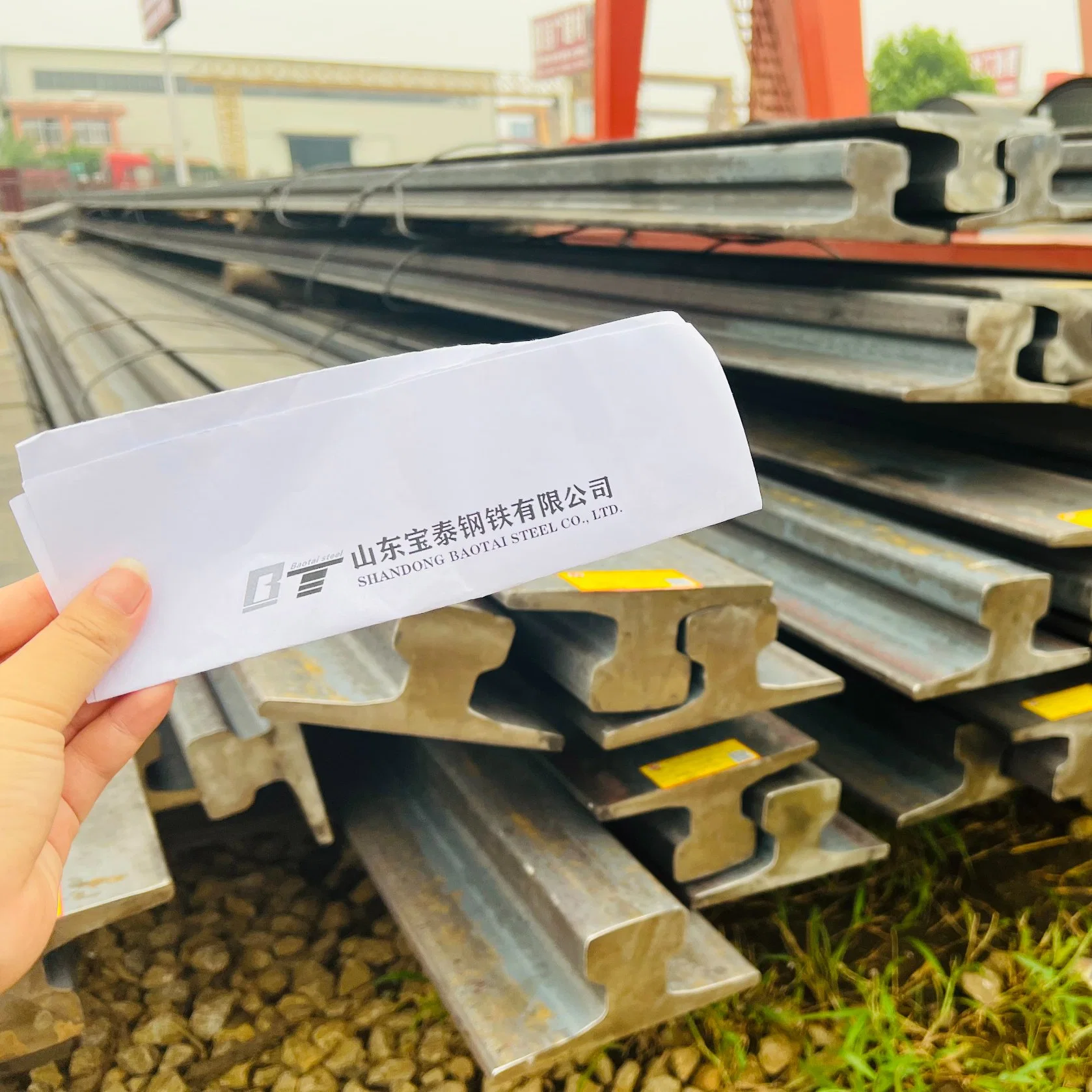 High Stanadrd 55q 71mn 22kg A75 Heavy Steel Rail