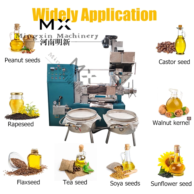 Home Farm Use Olive Walnut Blackseed Basil Oil Press Machine for Sale