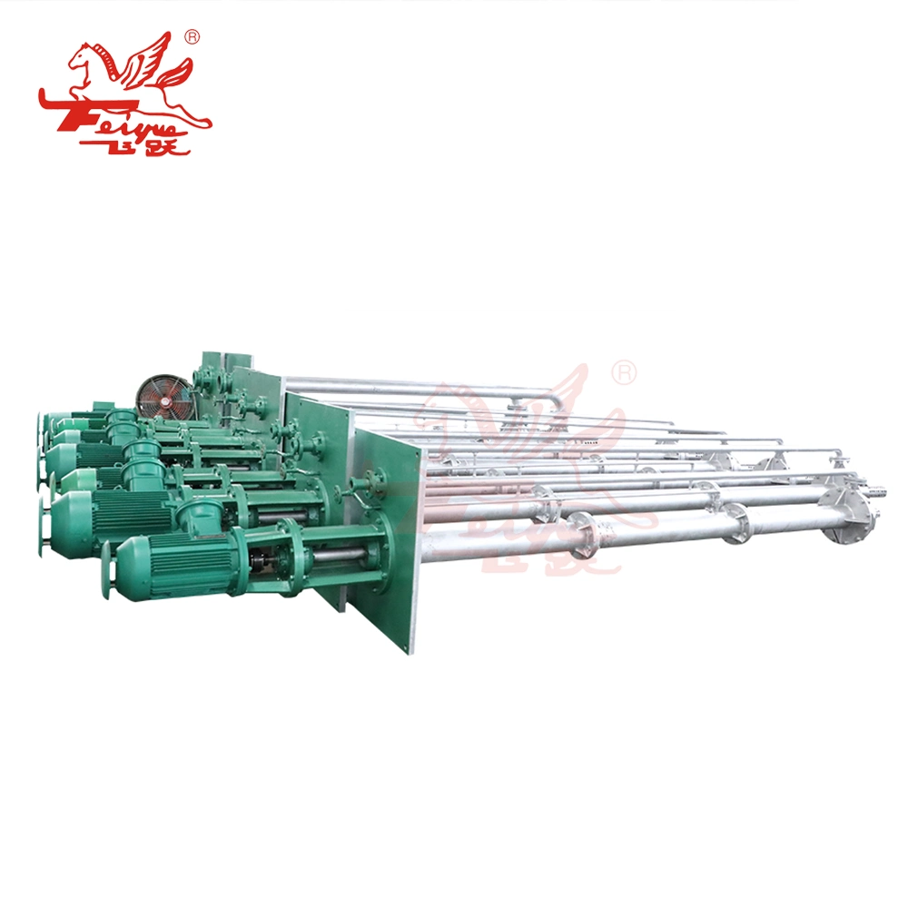 Fy Type Corrosive Vertical Submerged Pump, 316L Water Pump, Cast Iron and Plastic