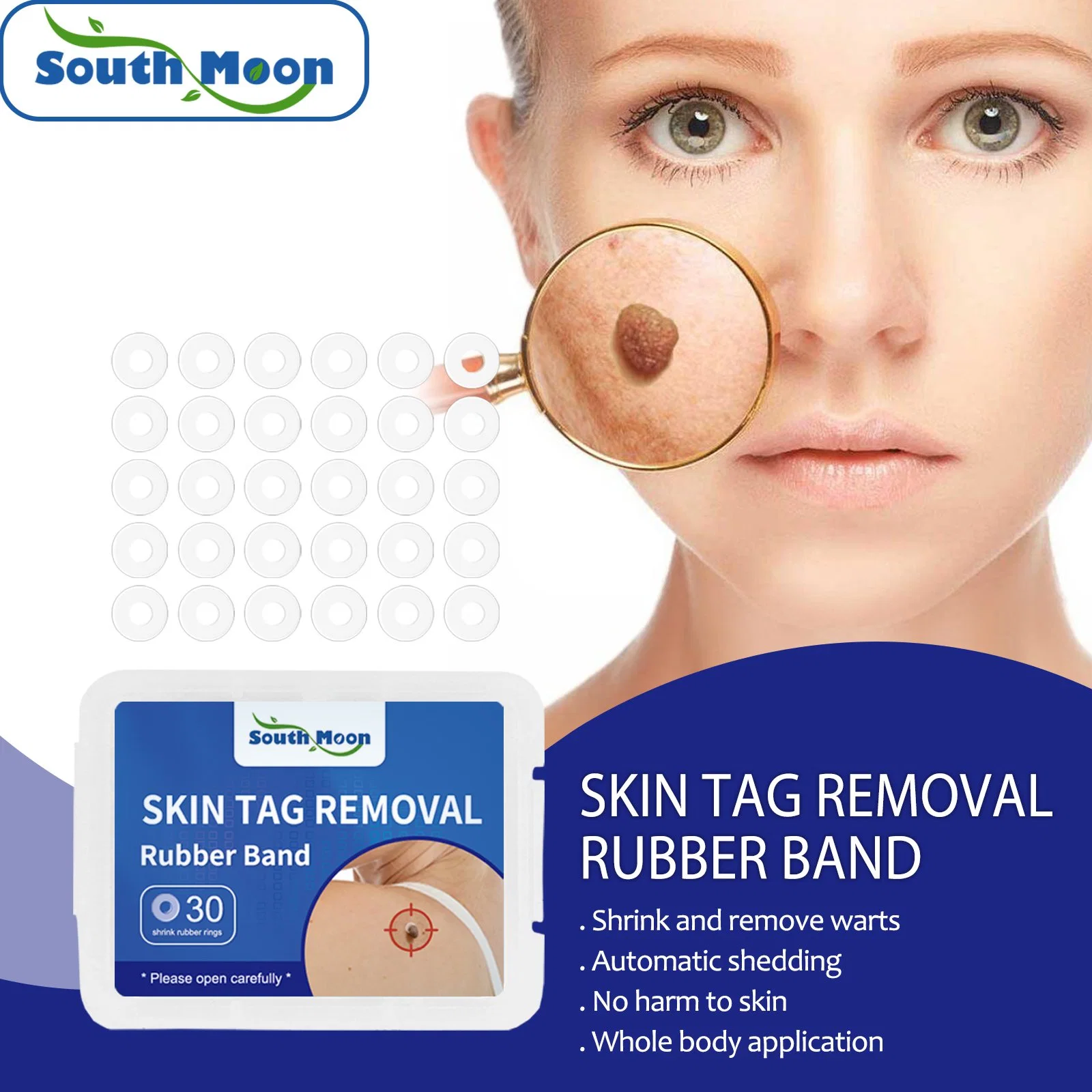 Skin Tag Remover Band Mole Wart Acne Pimple Patch Removal Spot