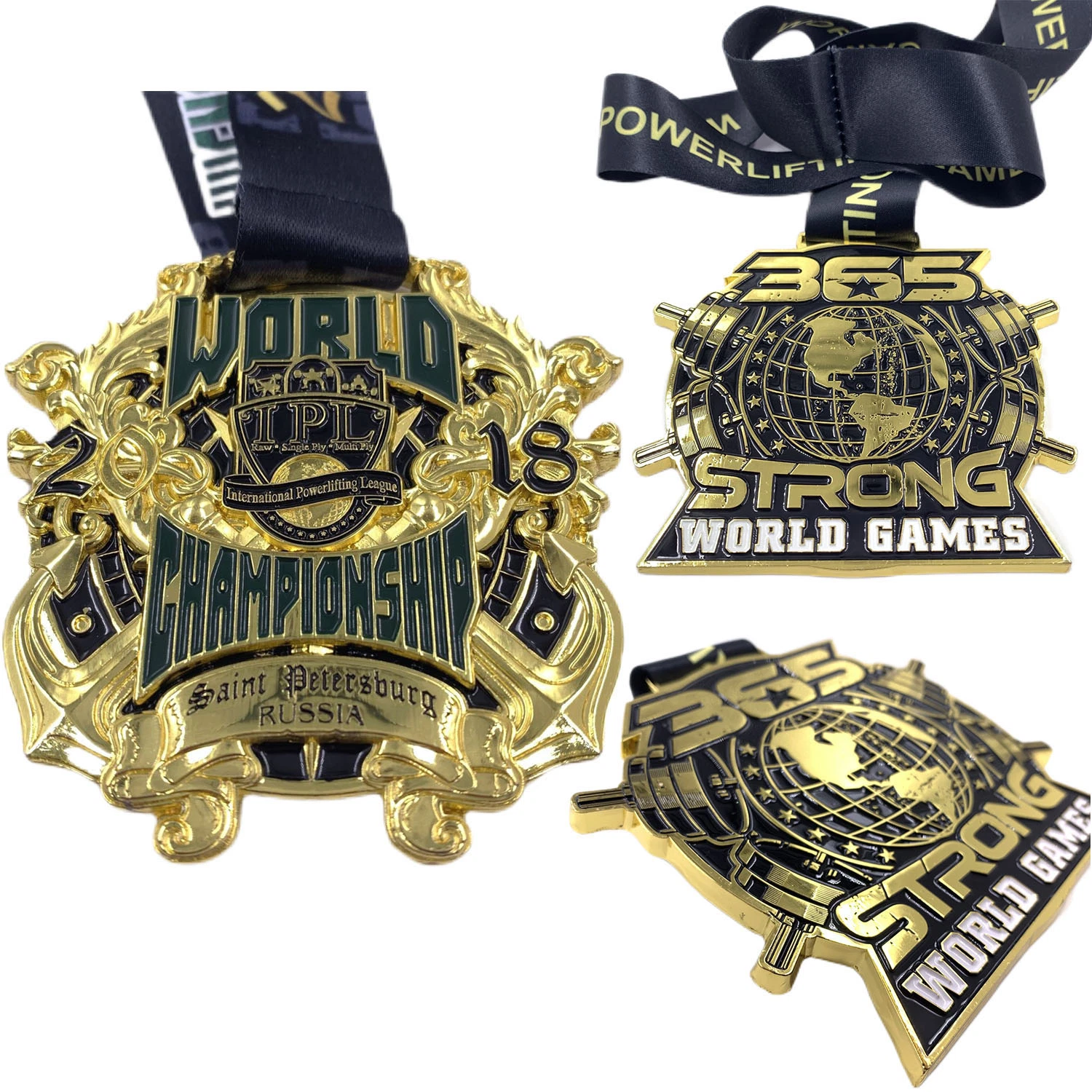 Factory Supply Soft Enamel Metal Medal Professional Custom Logo Competition World Sports Championship Event Commemorative Gift Medals