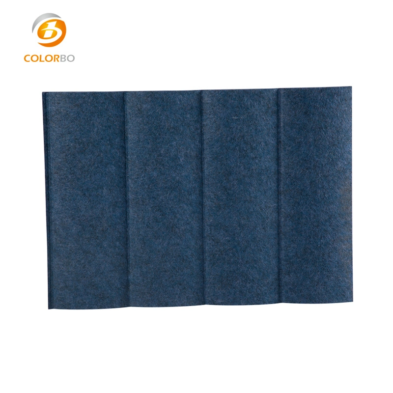 E0 de absorção de som 3d o papel de parede do painel de revestimento de parede Material com preço baixo