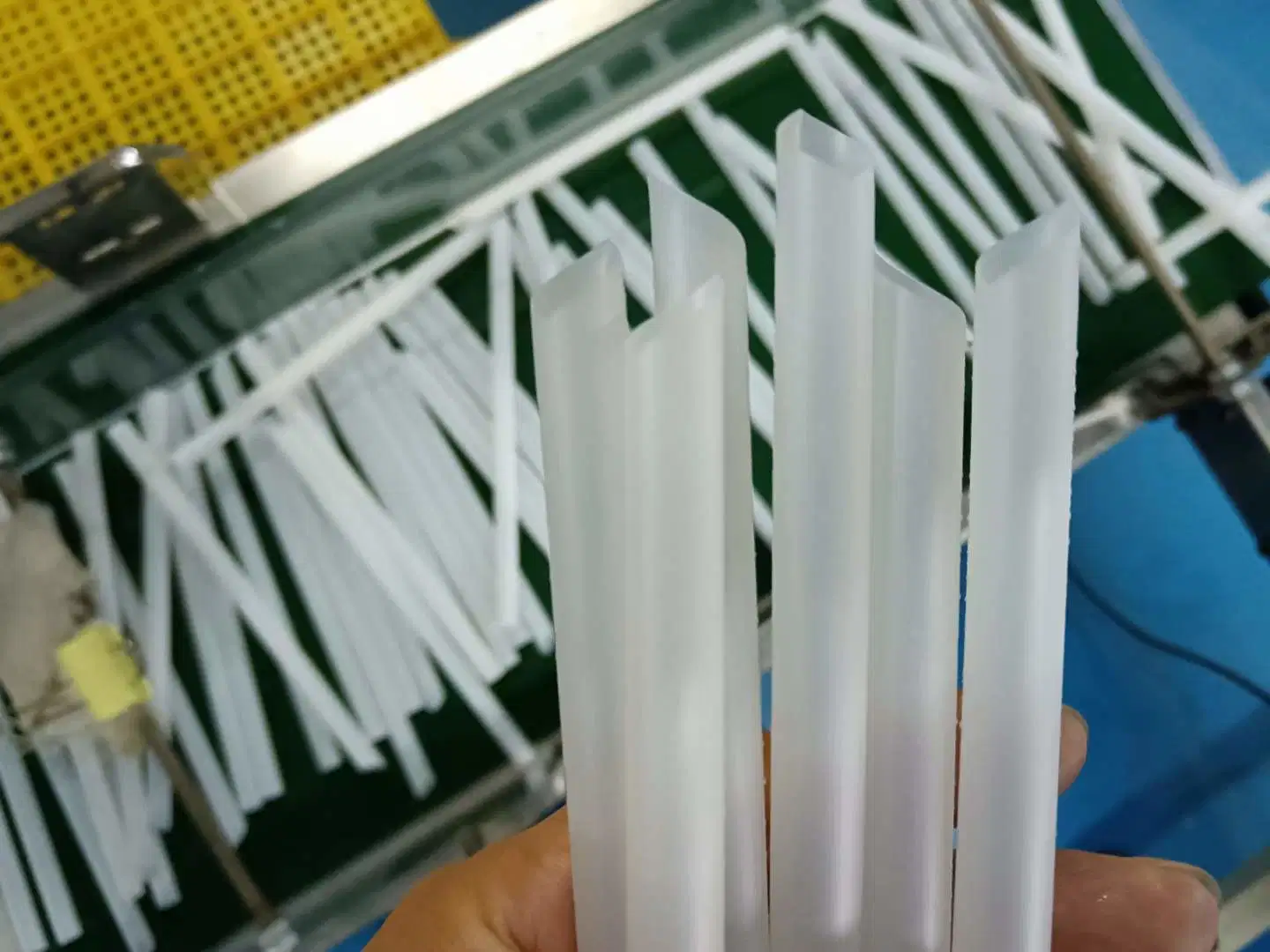 Kezhi Biodegradable Pla de la máquina de extrusión de paja