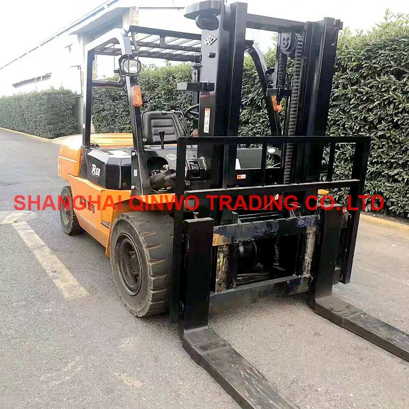 Secondhand Hangzhou Hangcha 5ton Diesel Forklift Truck R50