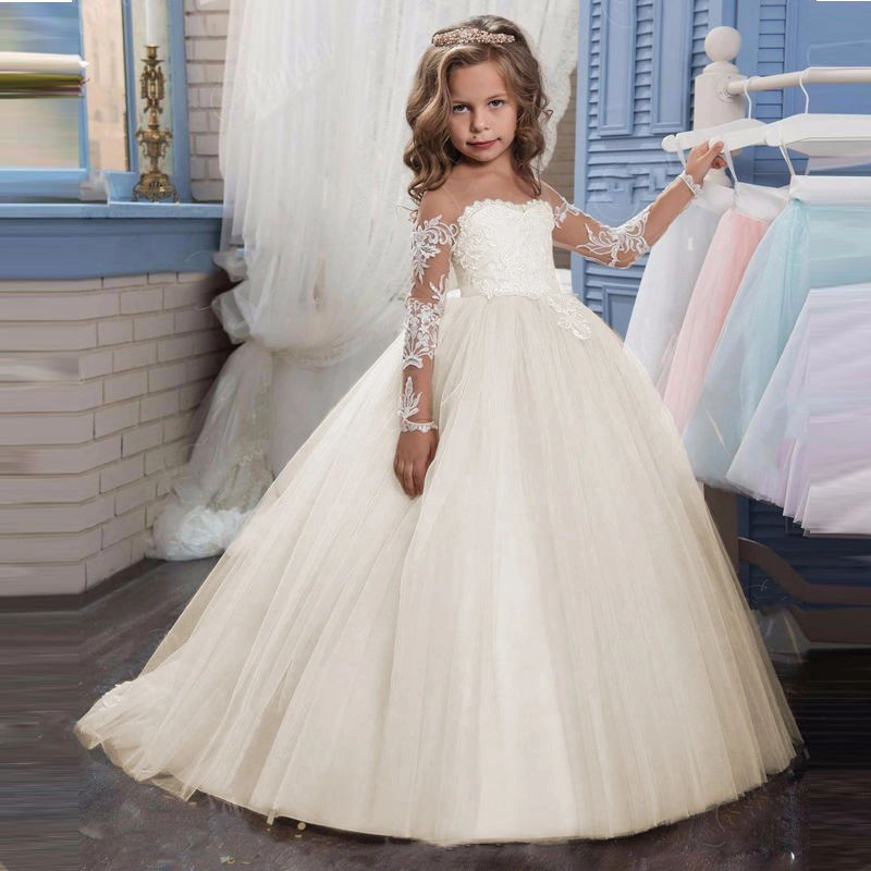 Yc392 Princess Dress Flower Girl Evening Dress Wedding Dress for Child