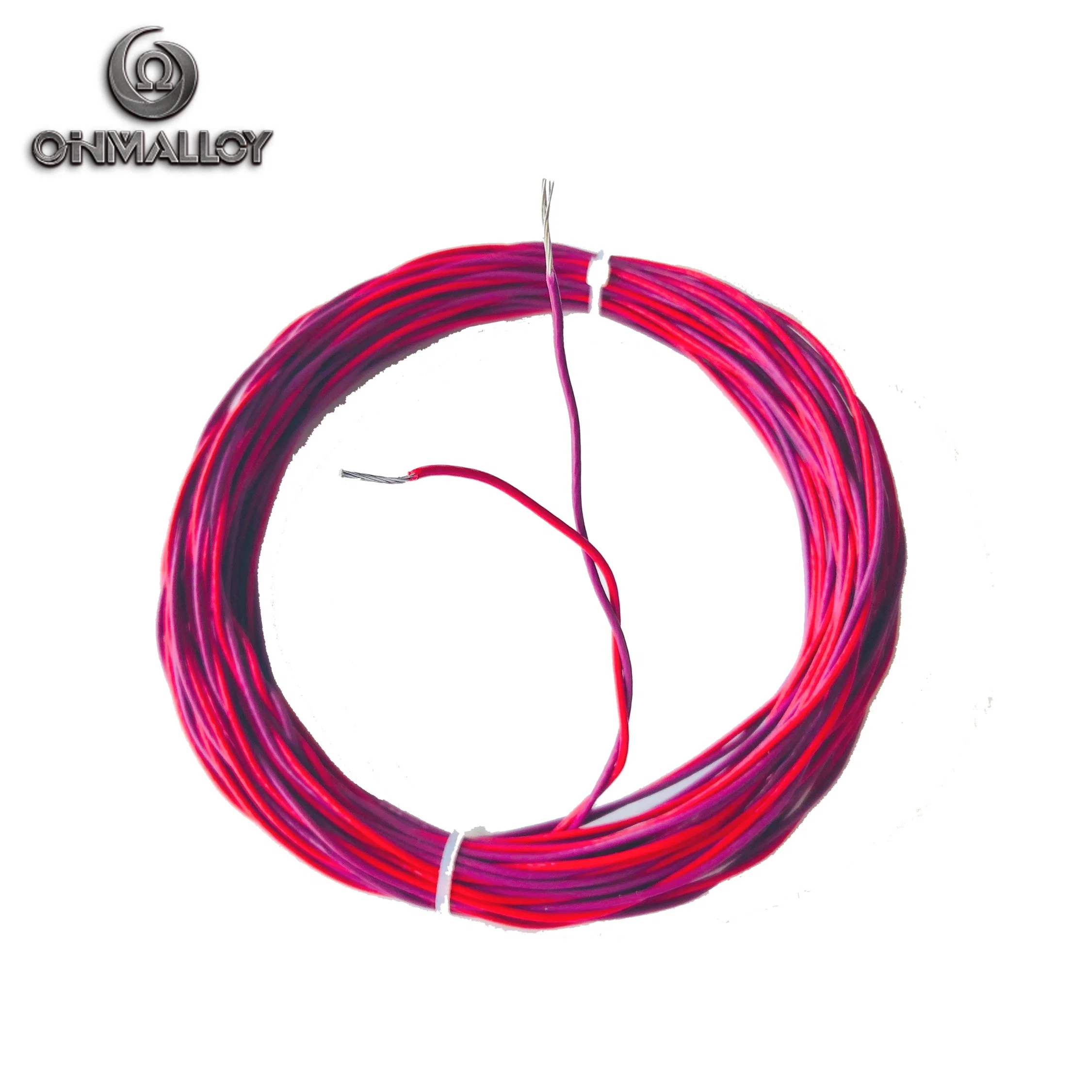 Fiberglass Insulation Type J Thermocouple Extension Cable with Multi Strands