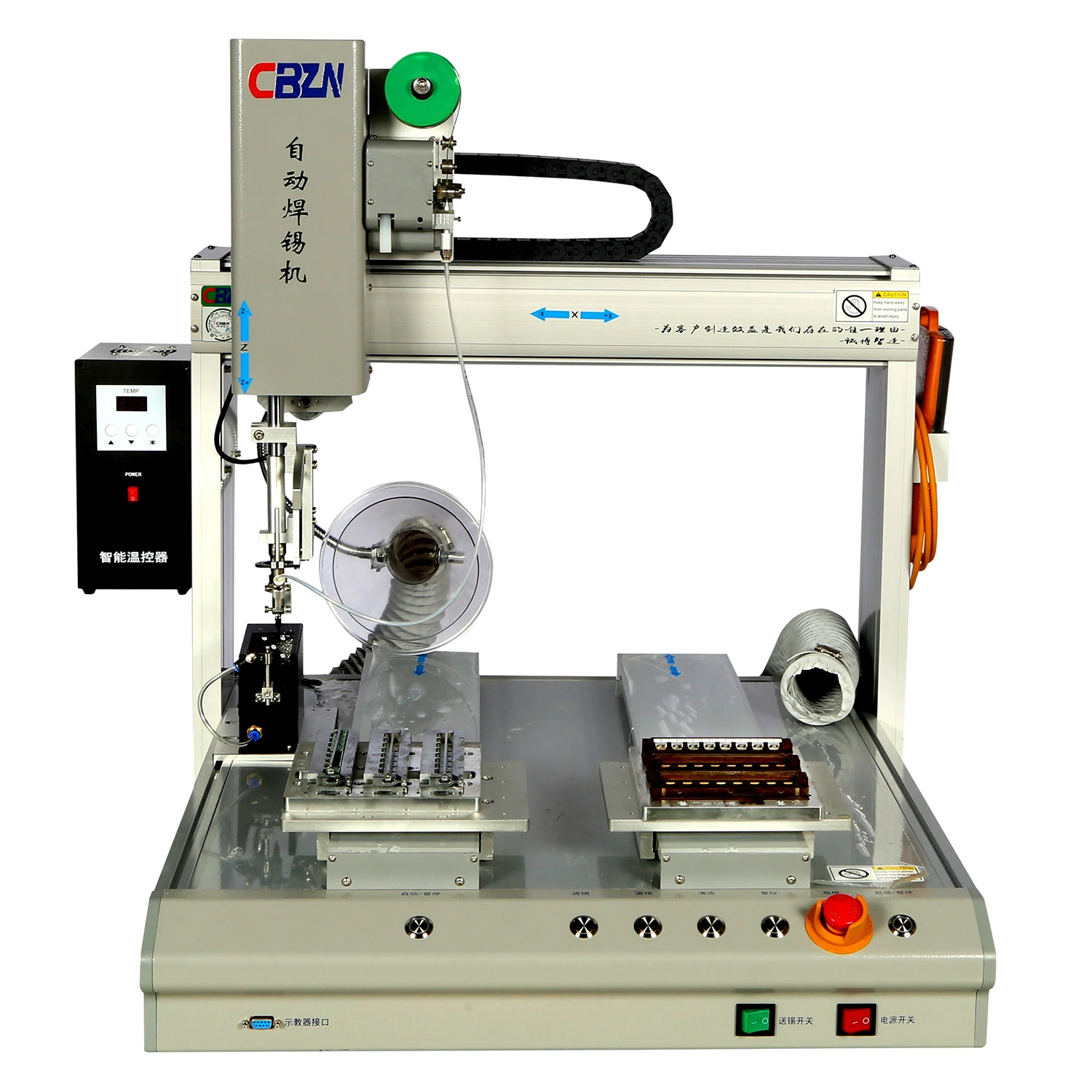 Ra Electric Fully Automatic Spot Soldering/Welding Iron Gun/Robot/Equipment/Machine for PCB Assembly Production Line