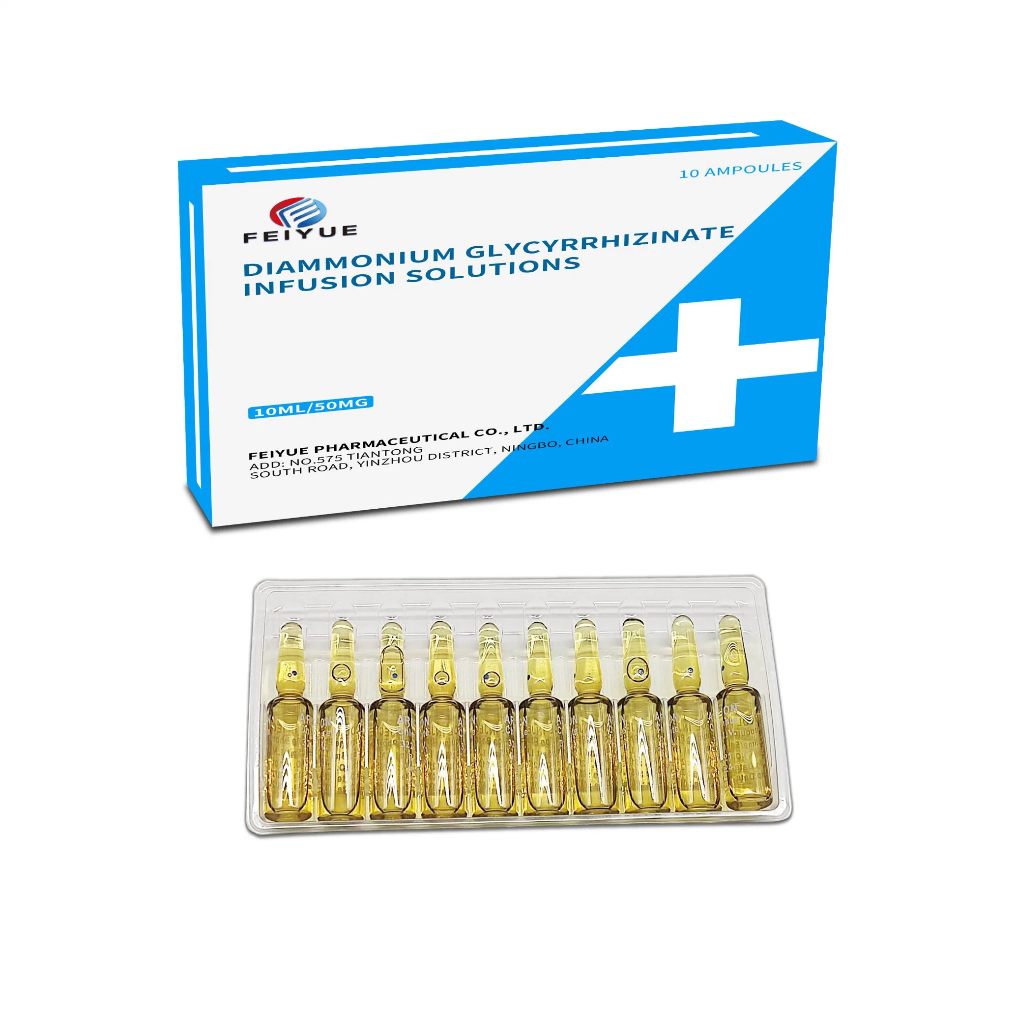 GMP Diammonium Glycyrrhizinate Injection 10ml: 50mg