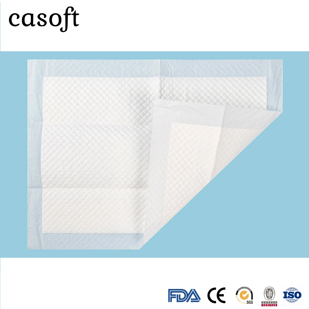 L'urine de toilette personnalisé Casoft chiot odeur caractéristique de fuite de contrôle de la preuve de formation de chien bleu Pet pipi Pads