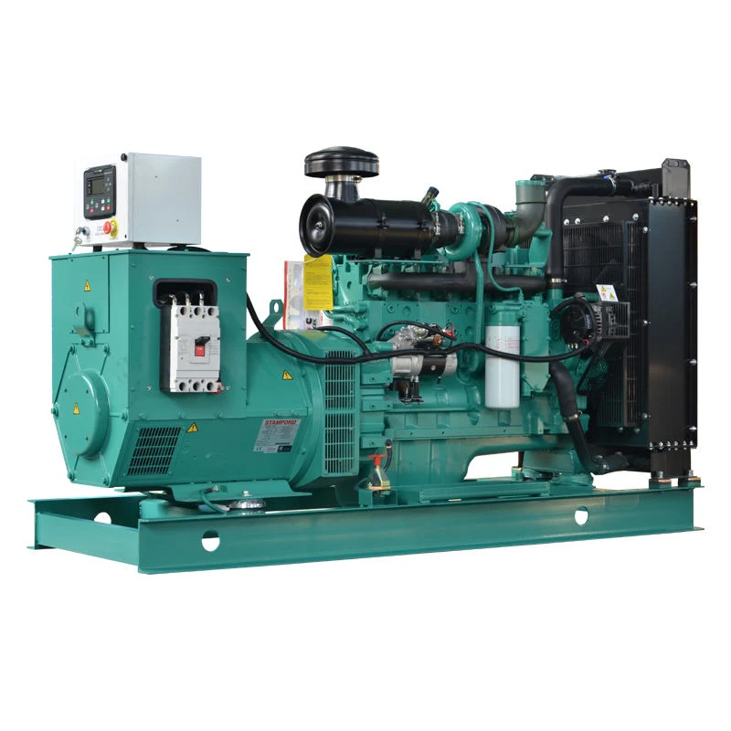 100kw/125kVA 6BTA5.9-G2 محرك كهربائي 125kVA مولد ديزل بدون وقود