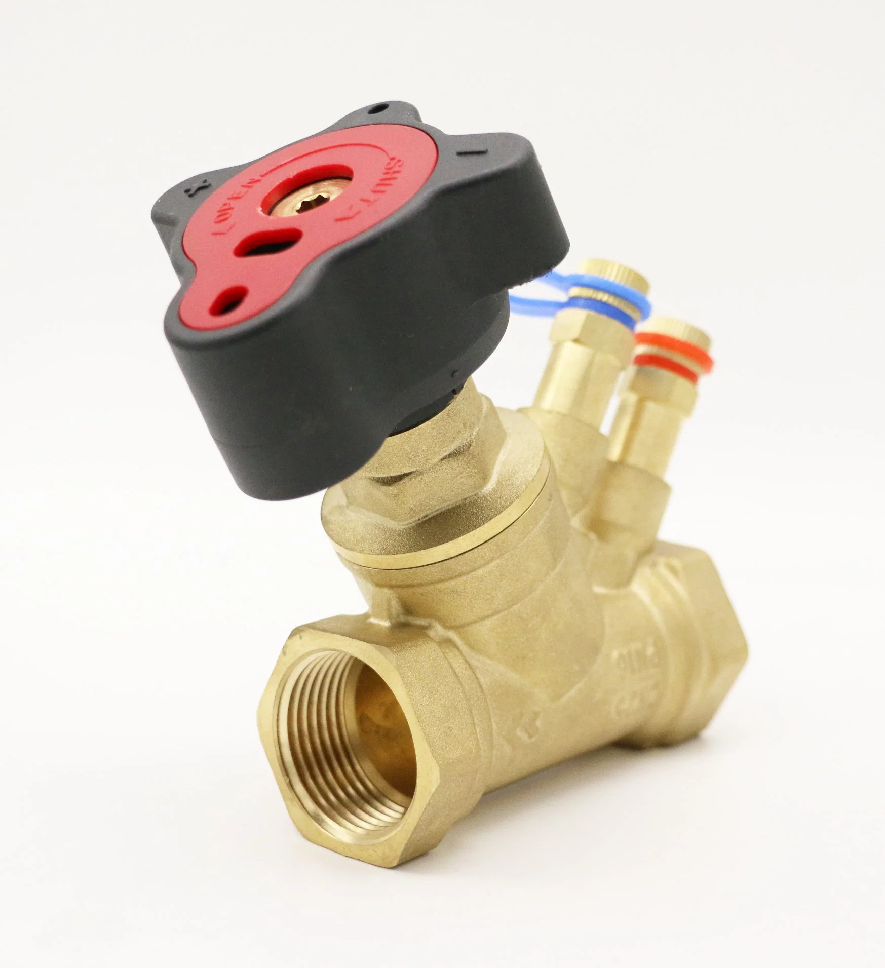 High quality/High cost performance  Guarantee Static Manual Brass Balance Valves with CE Certificate DN15