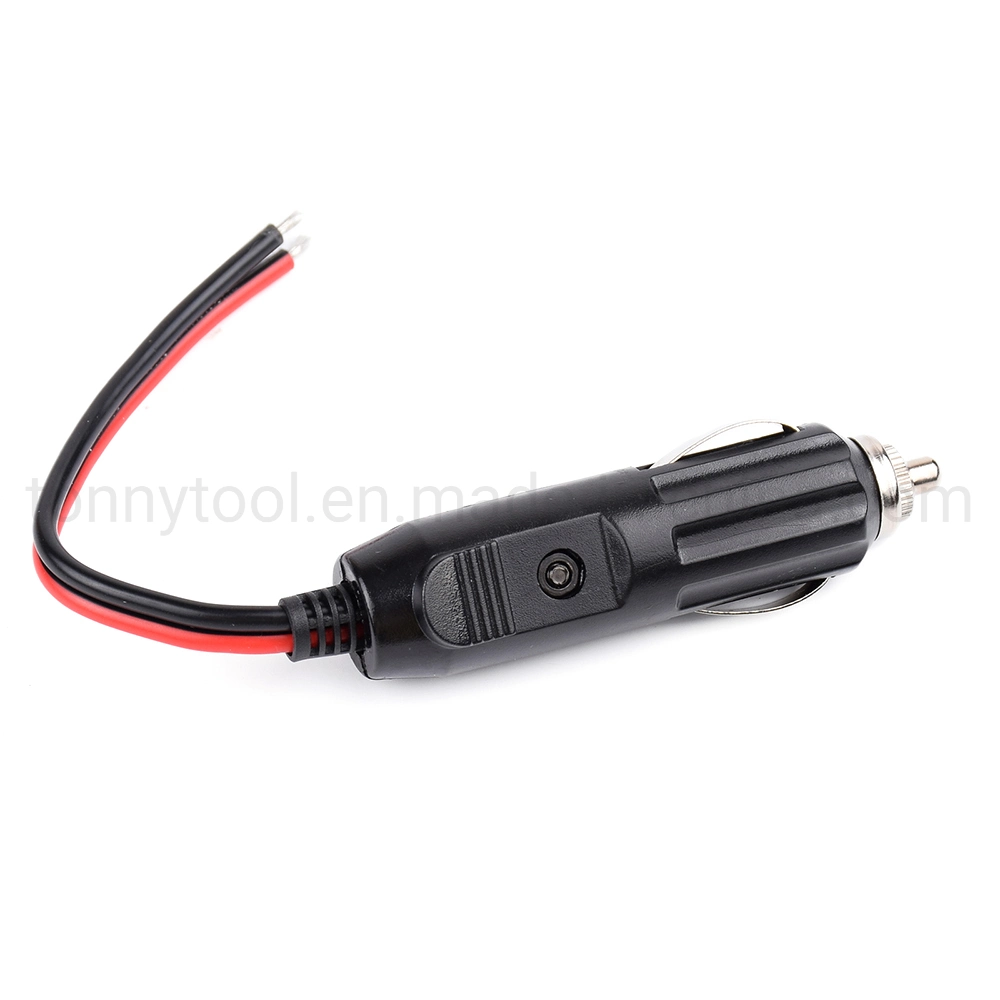 12V Fused Replacement encendedor enchufe con cables y 5A Fusible