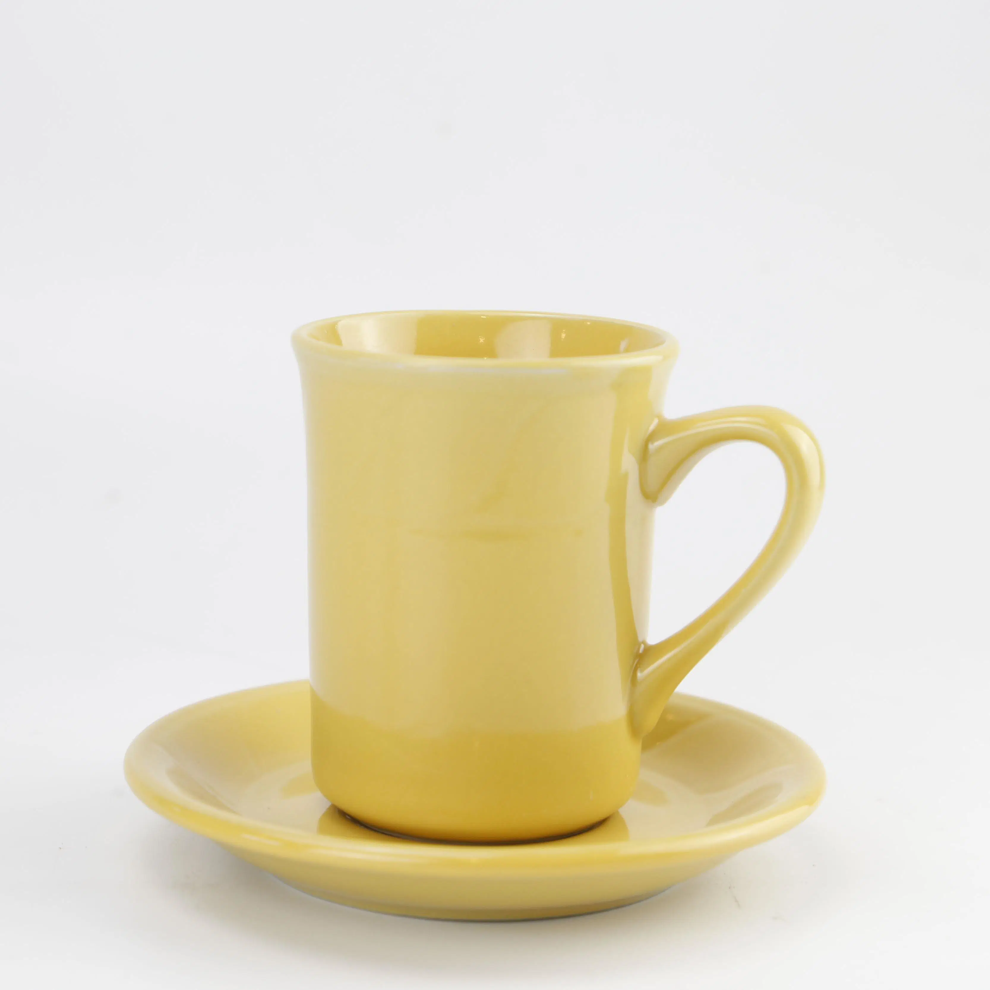 Yellow Glaze Relief Tableware Set