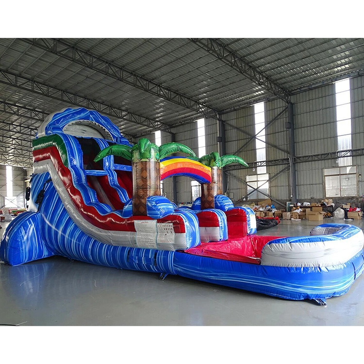 New Inflatable Slides Combo Water Pool Water Slides Backyard Double Lane Inflatable Blow up Water Slide