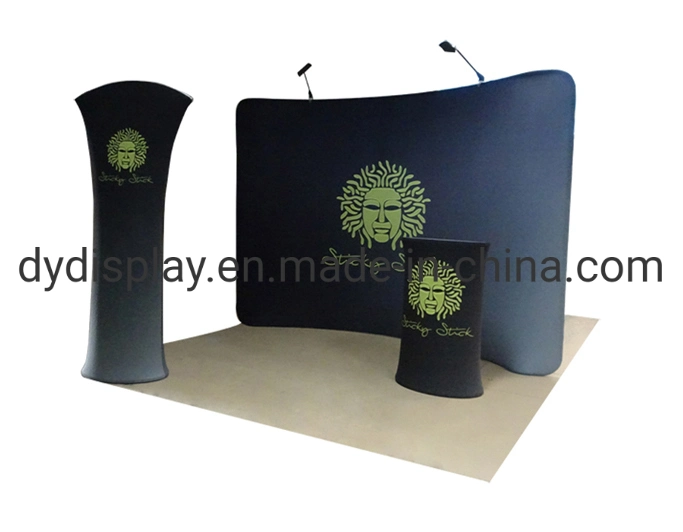 Custom Aluminum Tube Frame Tension Fabric Backdrop Display