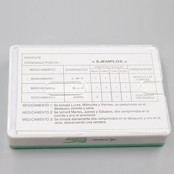 Portátil 28 compartimentos caixa de pílula Farmácia Medicine Case
